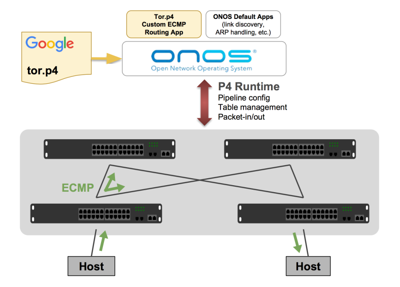 P4 Runtime ONOS Demo